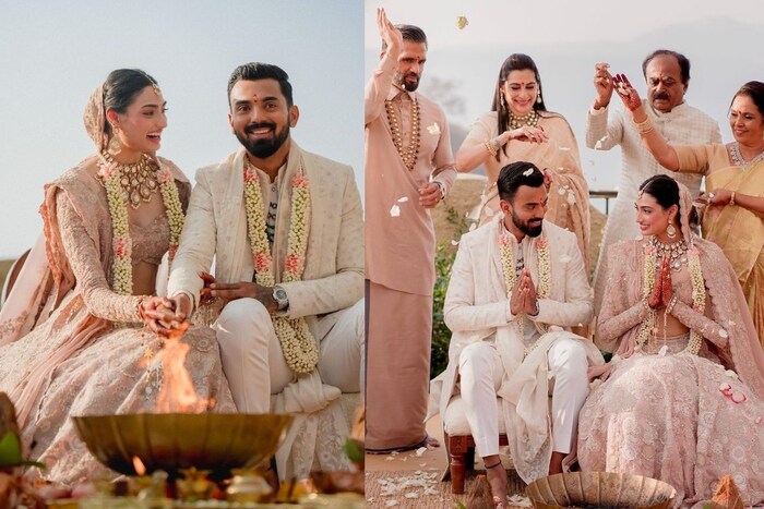 बॉलिवूड अभिनेता सुनील शेट्टीची मुलगी अभिनेत्री अथिया शेट्टी आणि भारतीय क्रिकेटर केएल राहुल नुकतंच लग्नबंधनात अडकले आहेत. 
