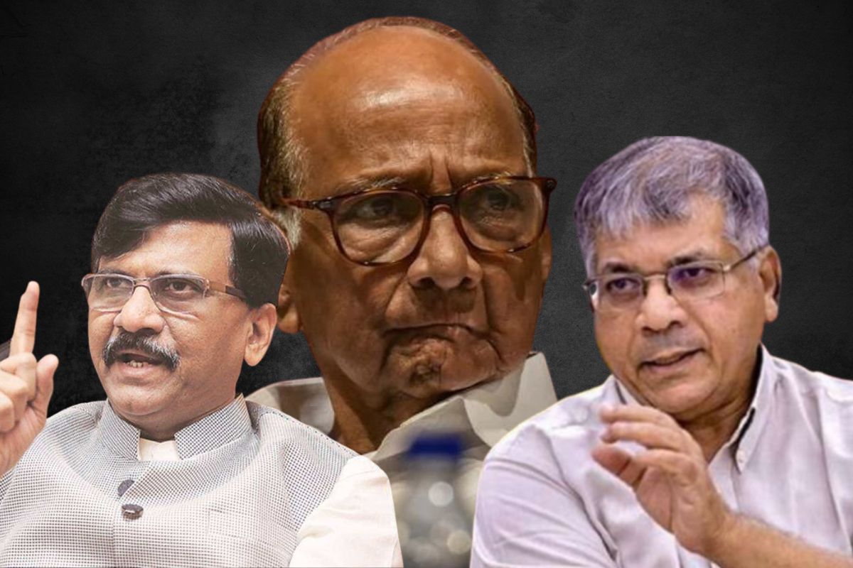 महाविकासआघाडीत यायचं असेल तर... पवारांवरच्या टीकेनंतर राऊतांचा आंबेडकरांना इशारा