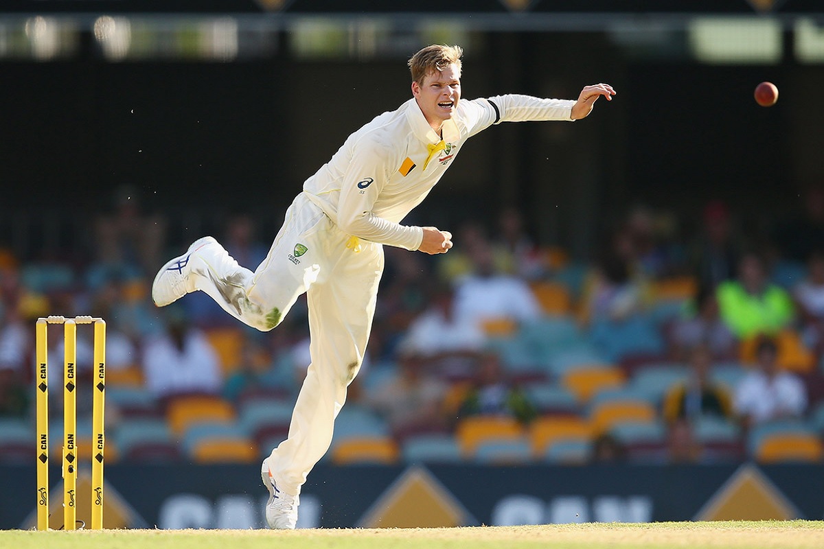 स्टीव्ह स्मिथची बॉलिंग पाहून चक्रावला फलंदाज Video Viral