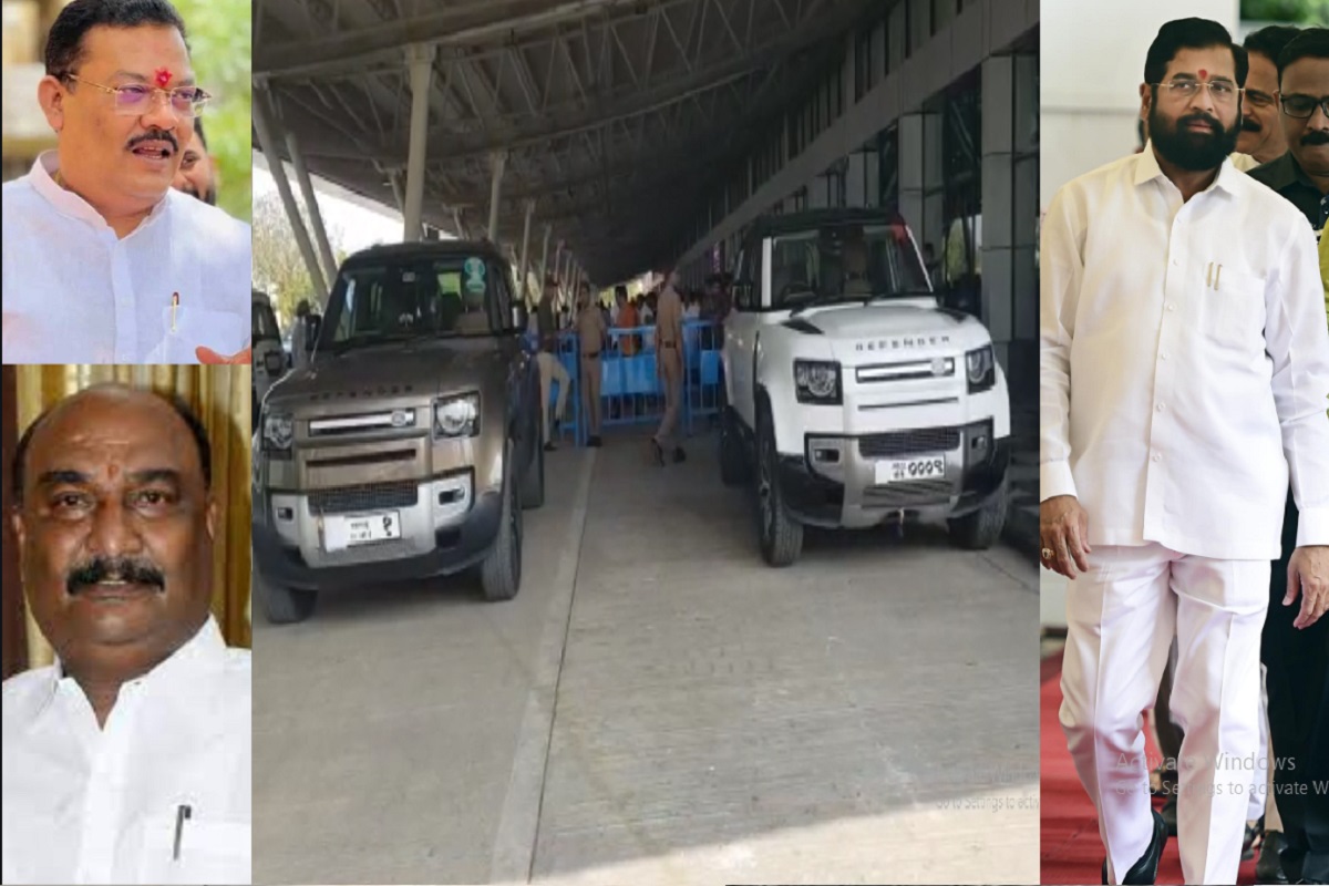 मुख्यमंत्री शिंदे यांनी आपल्या गाडीत बसावे अशी दोघांची इच्छा होती. शेवटी मुख्यमंत्री हे भुमरे यांच्या आलिशान कारमध्ये...