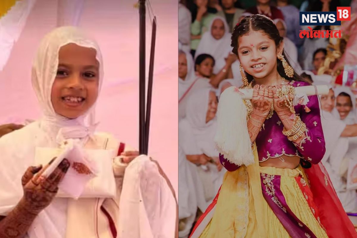 हिरे व्यापाऱ्याच्या मुलीने घेतली दीक्षा!