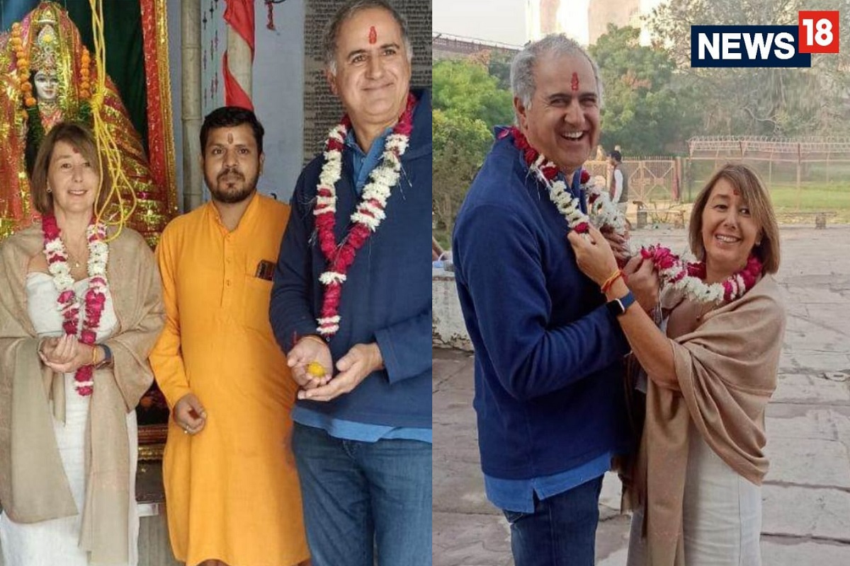 भारताचा हजारो वर्षं जुना इतिहास व त्याची साक्ष देणारी इथली काही ऐतिहासिक ठिकाणं यांना भेट देण्यासाठी परदेशातून अनेक पर्यटक दर वर्षी भारतात येतात. भारतीय प्रथा-परंपरांपैकी लग्नसंस्काराचं अनेक पाश्चिमात्यांना आकर्षण वाटतं. काही जण कुतुहल म्हणून, तर काही जण खरोखर लग्नसंस्कार समजून घेऊन भारतीय पद्धतीनं विवाह करतात. अशाच एका परदेशी दाम्पत्यानं भारतात येऊन आग्र्याच्या ताजमहालाजवळ हिंदू पद्धतीनं विवाह केला.