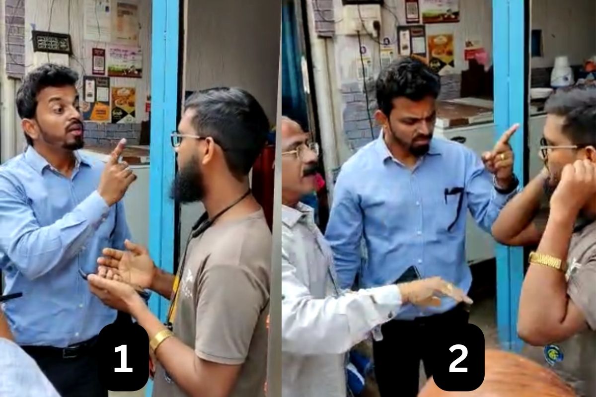 मुस्लिम तरुणाची हनुमानाविषयी वादग्रस्त पोस्ट, संतापलेल्या मनसे कार्यकर्त्यांनी काय केलं, पाहा Video