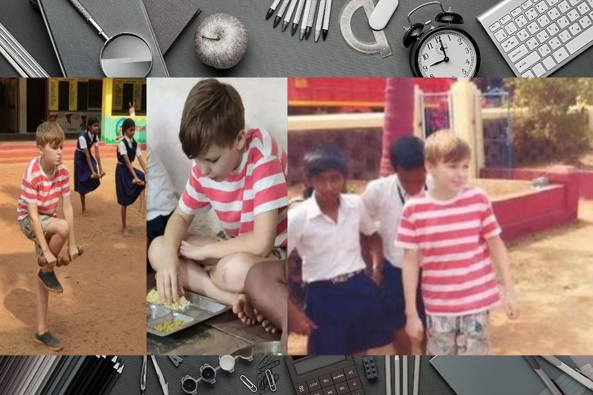 रशियाचा मिरॉन शिकतोय मराठी शाळेत, वडापाव आवडतो, आई म्हणाली, भारत देश सुरक्षित