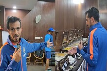 IND VS NZ : भारतीय क्रिकेट टीमच्या ड्रेसिंग रूममध्ये काय चालतं? बघा हा व्हिडिओ