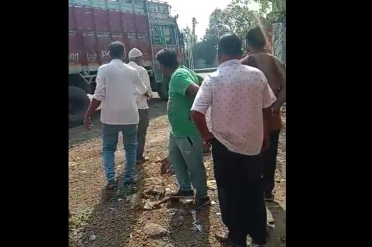 आयशर ट्रकमध्ये तरुणाने गळफास घेऊन संपवलं आयुष्य, जालन्यात खळबळ