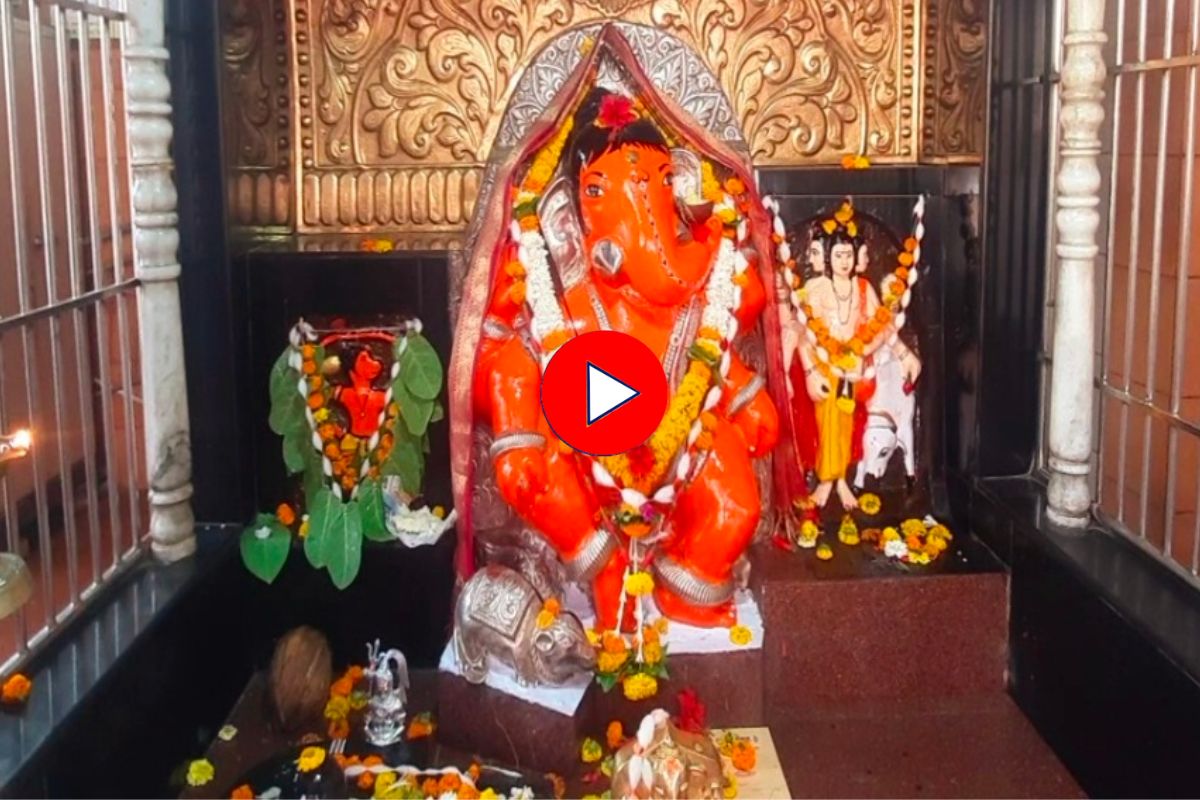 Maghi Ganesh Jayanti 2023 : बालगणेशाची एकमेव मूर्ती, बाप्पाच्या पायावर मुलांना झोपवण्याची आहे प्रथा, Video