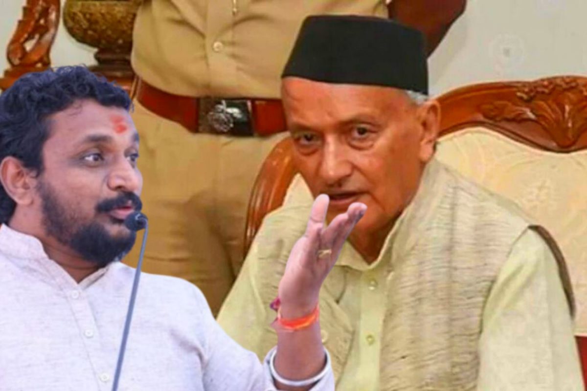 राज्यपाल पुन्हा वादात, छत्रपती शिवाजी महाराजांचा एकेरी उल्लेख, मिटकरींनी दाखवला Video