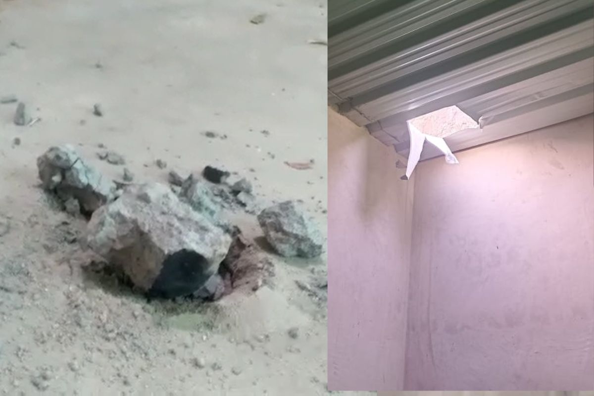 ज्या ठिकाणी ही उल्का आदळली आहे त्या ठिकाणी जमिनीवर खड्डा पडून नुकसान झाले आहे