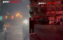 Insta रिल्ससाठी काहीही, बड्या बापाच्या पोरांची कारमधून शहरात हुल्लडबाजी Video