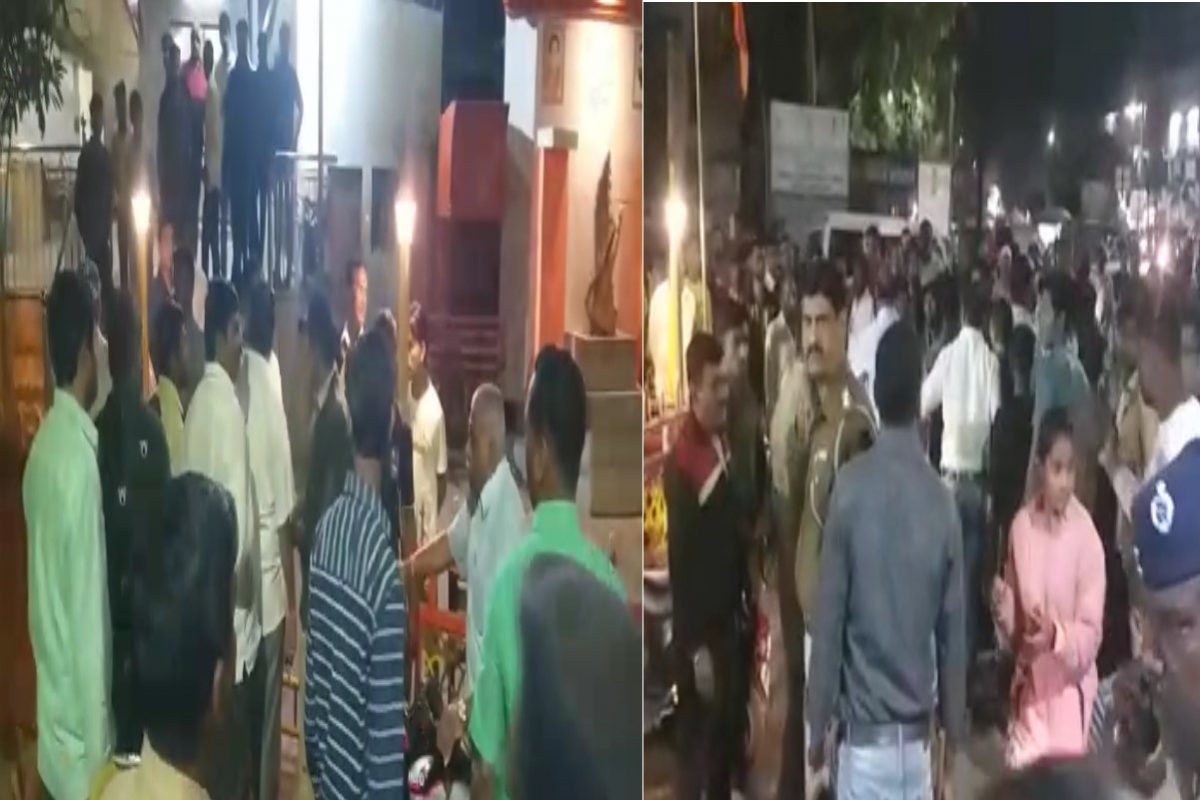 Nashik Firing Case : ठाकरे आणि शिंदे गटात जोरदार राडा, वादावादीत गोळीबार, घटनेचा Video Viral