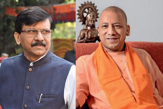  'ज्या महाराष्ट्राचा विकास दर कोसळला आहे त्या महाराष्ट्राच्या राजधानीत येऊन योगी महाराजांनी तब्बल 5 लाख कोटींची गुंतवणूक त्यांच्या उत्तर प्रदेशात नेली'