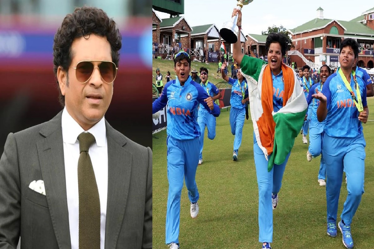 सचिन तेंडुलकरच्या हस्ते होणार वर्ल्ड चॅम्पियन महिला संघाचा सन्मान