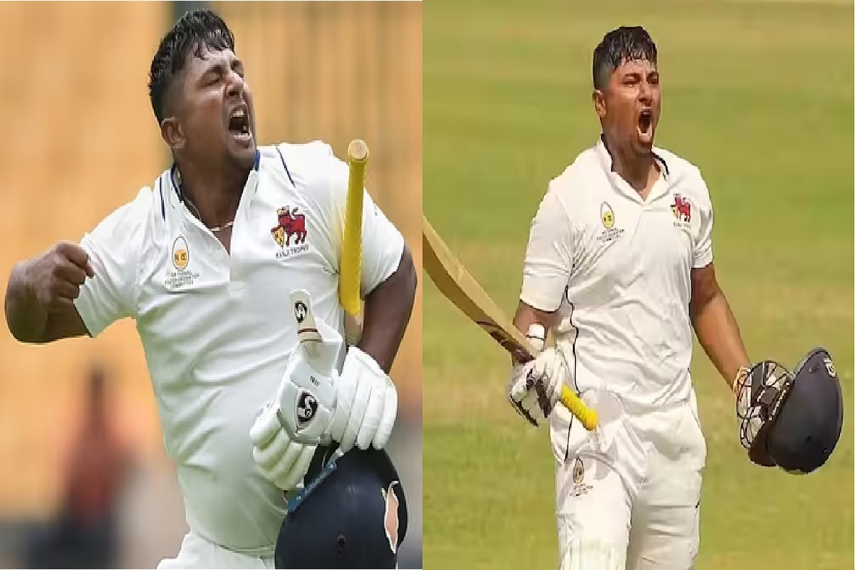 सर्फराज खानने आणखी एक शतक ठोकून सिलेक्टर्सची उडवली झोप, कोच अमोल मुझुमदारनं दिली खास रिअॅक्शन