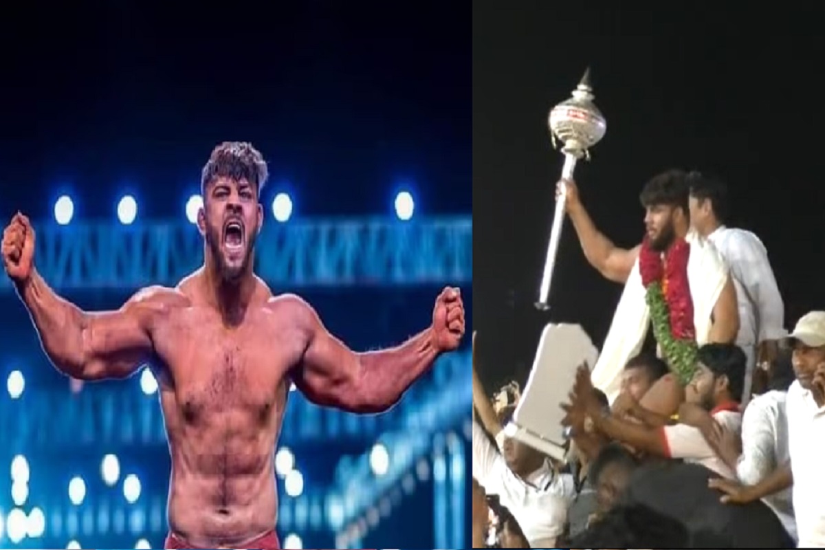 हरियाणाच्या भुपेंद्र अजानाळा चितपटकरून सिकंदर भीमा केसरीचा मानकरी ठरला आहे.