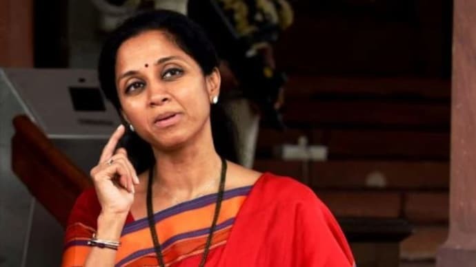 Supriya Sule : भाजपने महागाईवरही रस्त्यावर उतरावं, सुप्रिया सुळेंनी केली अजितदादांची पाठराखण