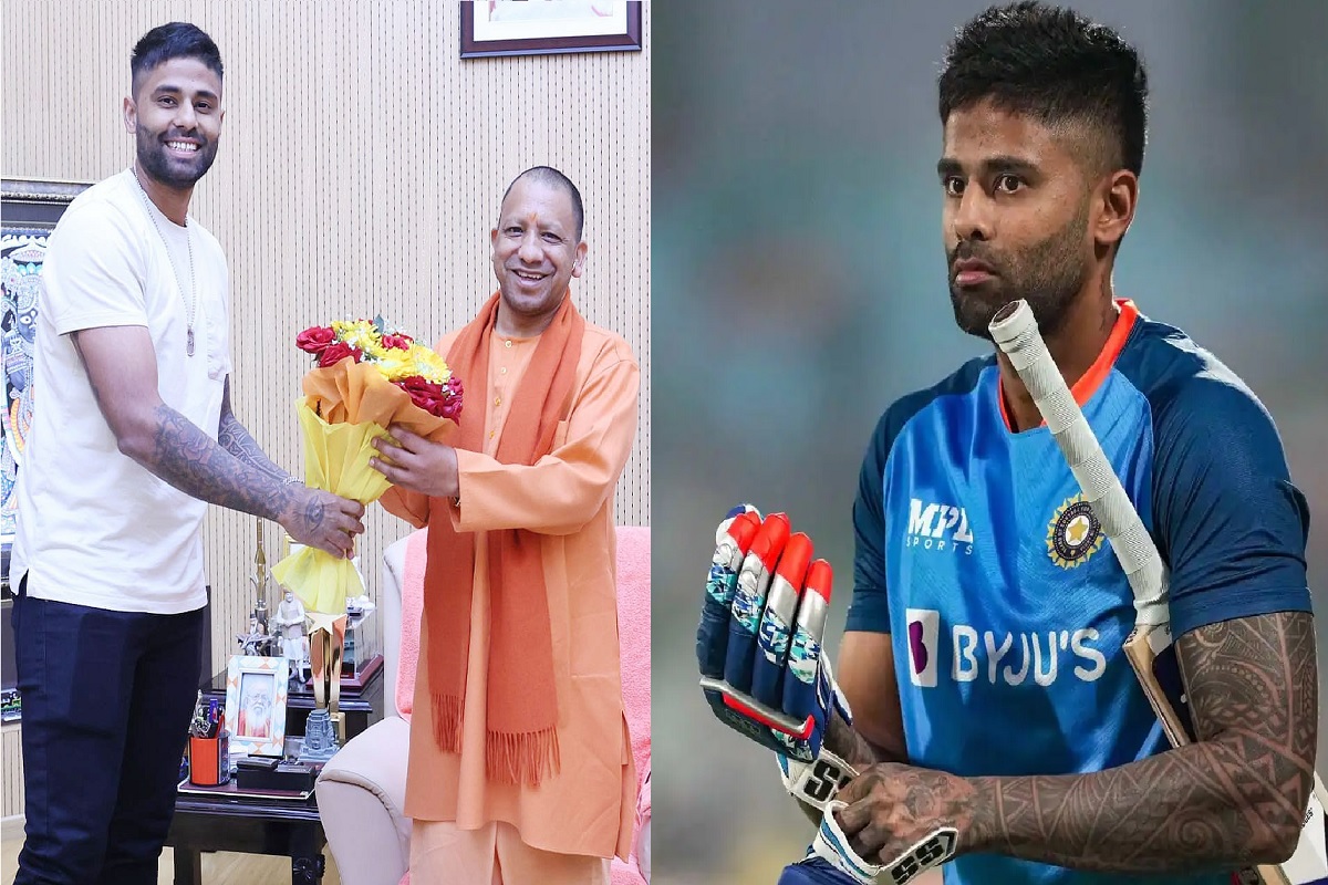 सूर्यकुमार यादव आणि योगी आदित्यनाथ यांच्या भेटीमुळे चर्चांना उधाण