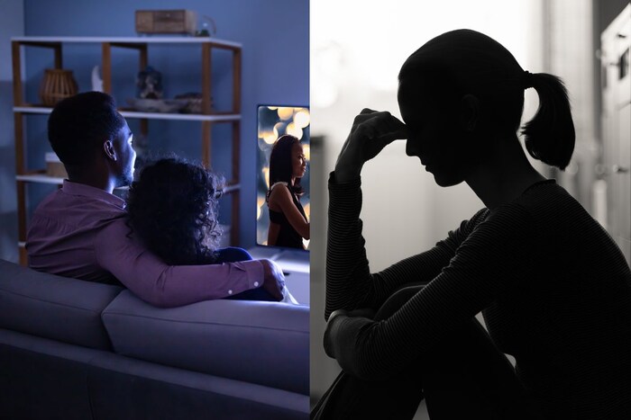 पती-पत्नी नातेसंबंधाबाबत एक धक्कादायक वृत्त समोर आलं आहे. एक महिला घरात टीव्ही पाहत असताना पतीच्या कृत्याने परिसरात खळबळ उडाली आहे. 