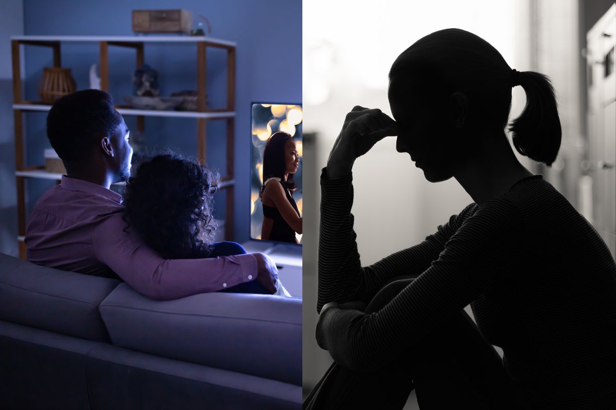 पती-पत्नी नातेसंबंधाबाबत एक धक्कादायक वृत्त समोर आलं आहे. एक महिला घरात टीव्ही पाहत असताना पतीच्या कृत्याने परिसरात खळबळ उडाली आहे. 