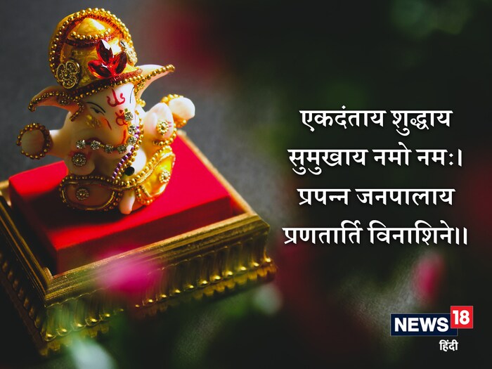 हे गणेशा, तुमची ख्याती कोणत्याही प्रकारे मोजणे अशक्य आहे. तू प्राणीमात्रांना आपलासा आहेस, उंदीर तुझे वाहन आहेस, तू सर्व जगाचा अधिपती आहेस, आम्ही तुला वारंवार नमन करतो.