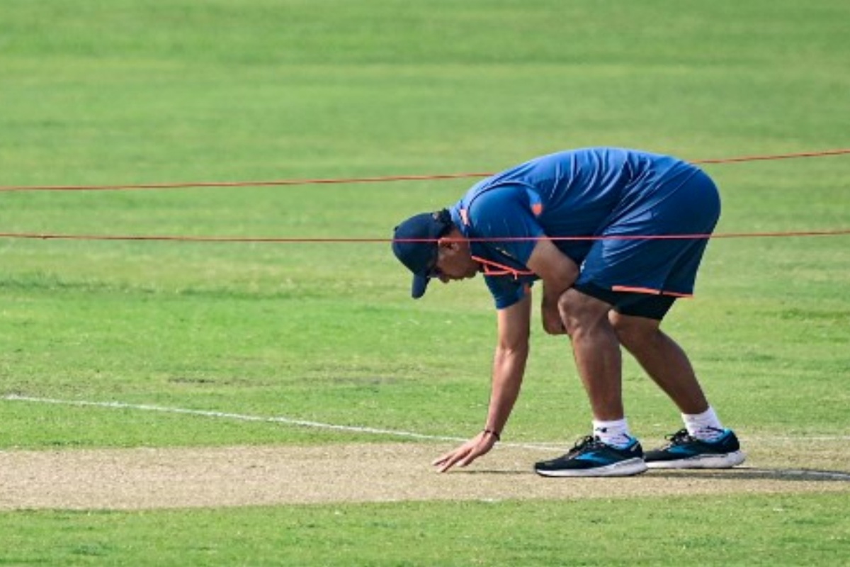 टीम इंडियाच्या हेड कोचची नागपूरमध्ये मोठी 'टेस्ट' आहे. (फोटो : AFP)