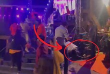 सुरक्षारक्षकाला ढकलल्यानंतर सोनू निगमला धक्काबुक्की; नेमकं काय घडलं? VIDEO VIRAL
