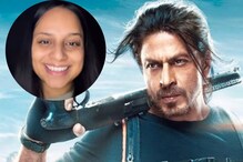 VIDEO - 'पठाण'चं असं वेड! महिलेने आपला चेहराच बदलला, हुबेहूब बनली शाहरूख खान