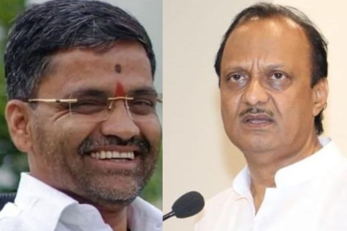 निलेश लंके, अजित पवार