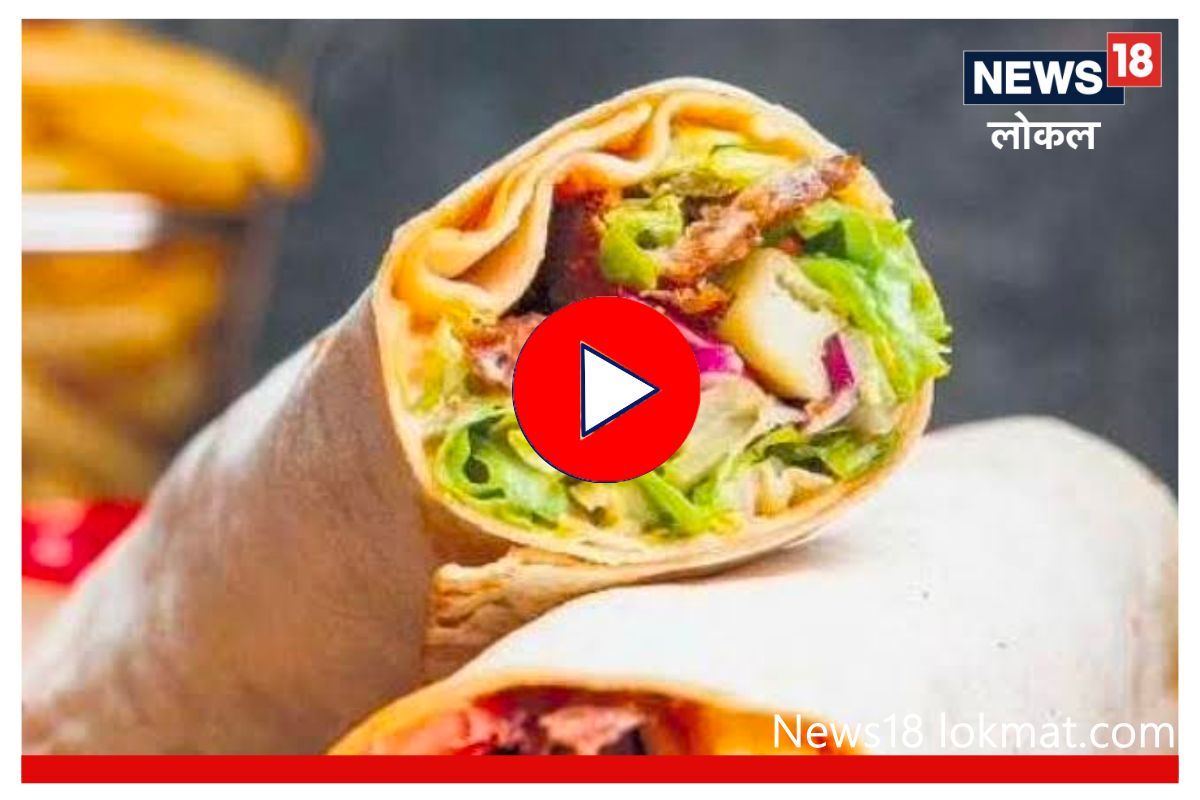 चिकन शोरमा खावा तर इथंच! पाहा कशी तयार होते औरंगाबादची फेमस डिश, Video