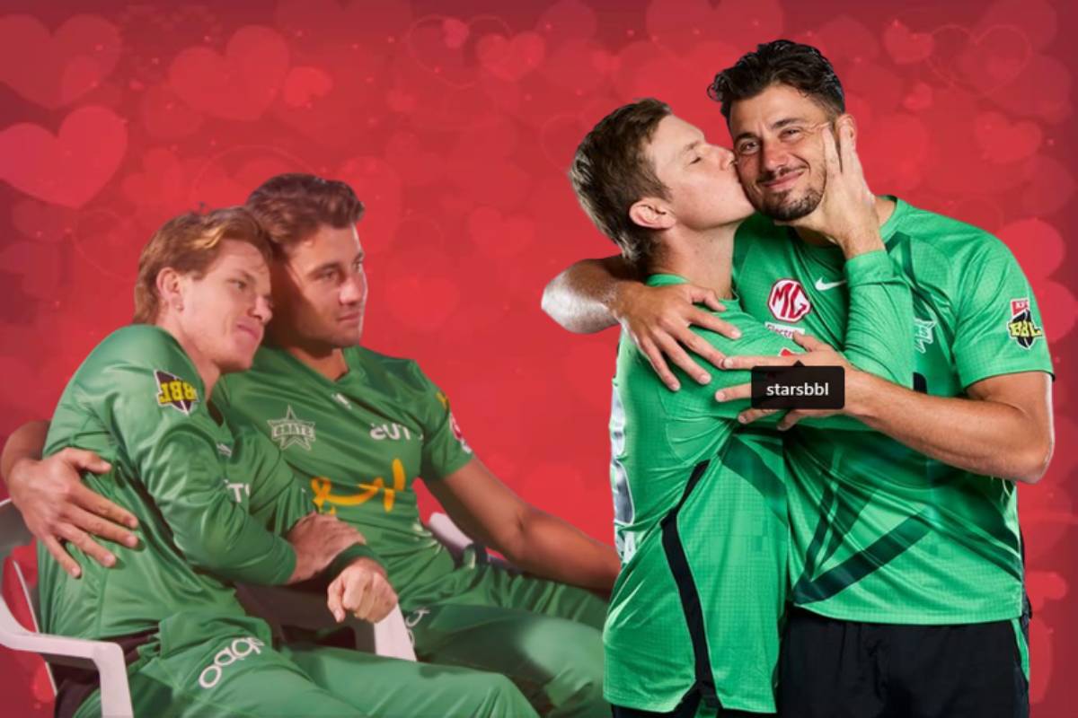 व्हॅलेंटाईन डे ला ऑस्ट्रेलियन क्रिकेटर करतायंत ब्रोमान्स Photo Viral