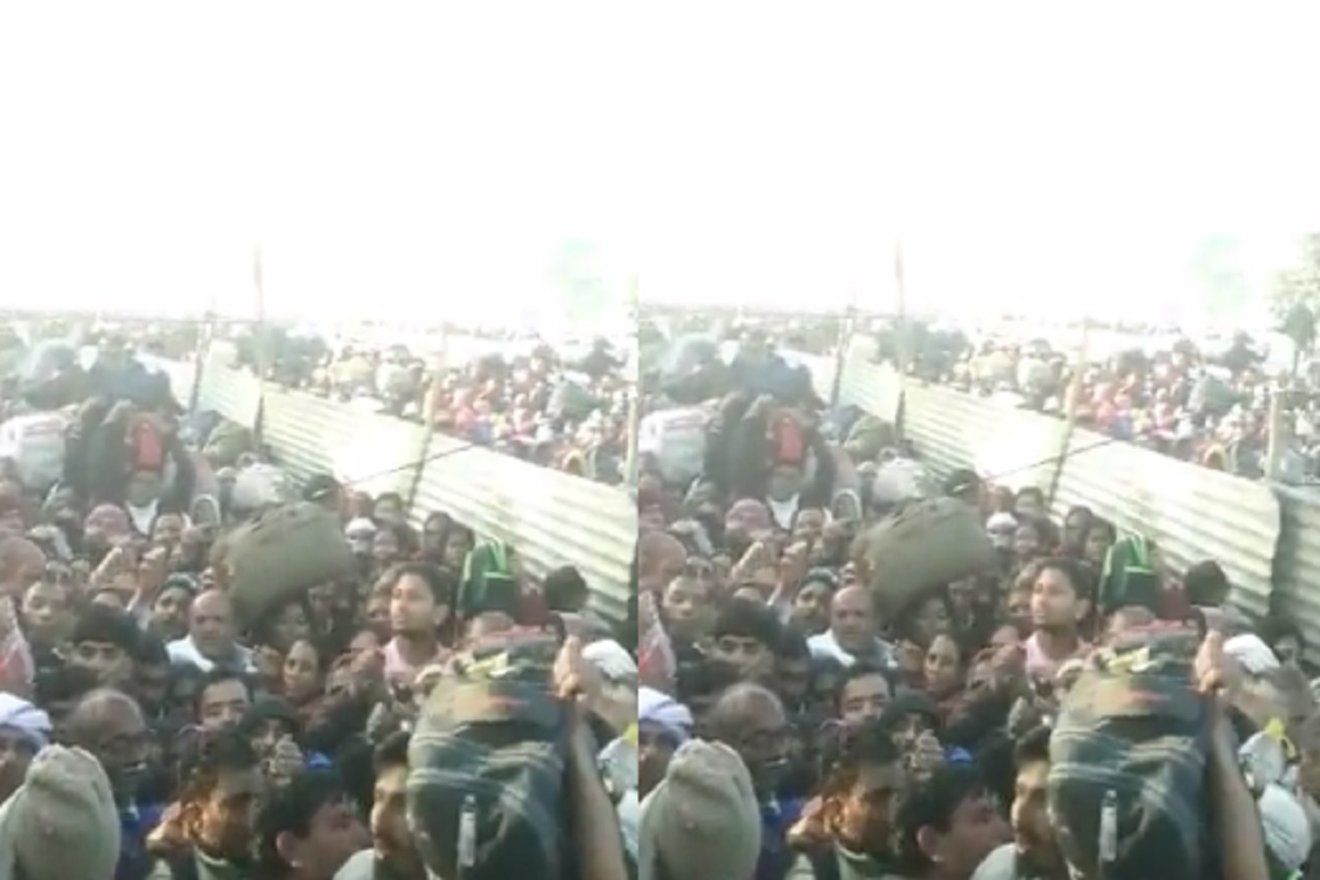 Rudraksh Mahotsav in Sehore : धक्कादायक! रुद्राक्ष महोत्सवामध्ये धक्काबुक्की, बुलडाण्याच्या 3 महिला बेपत्ता