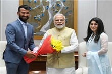 चेतेश्वर पुजारा खेळणार 100 वा कसोटी सामना, घेतली पंतप्रधान मोदींची भेट चेतेश्वर पुजारा खेळणार 100 वा कसोटी सामना, घेतली पंतप्रधान मोदींची भेट