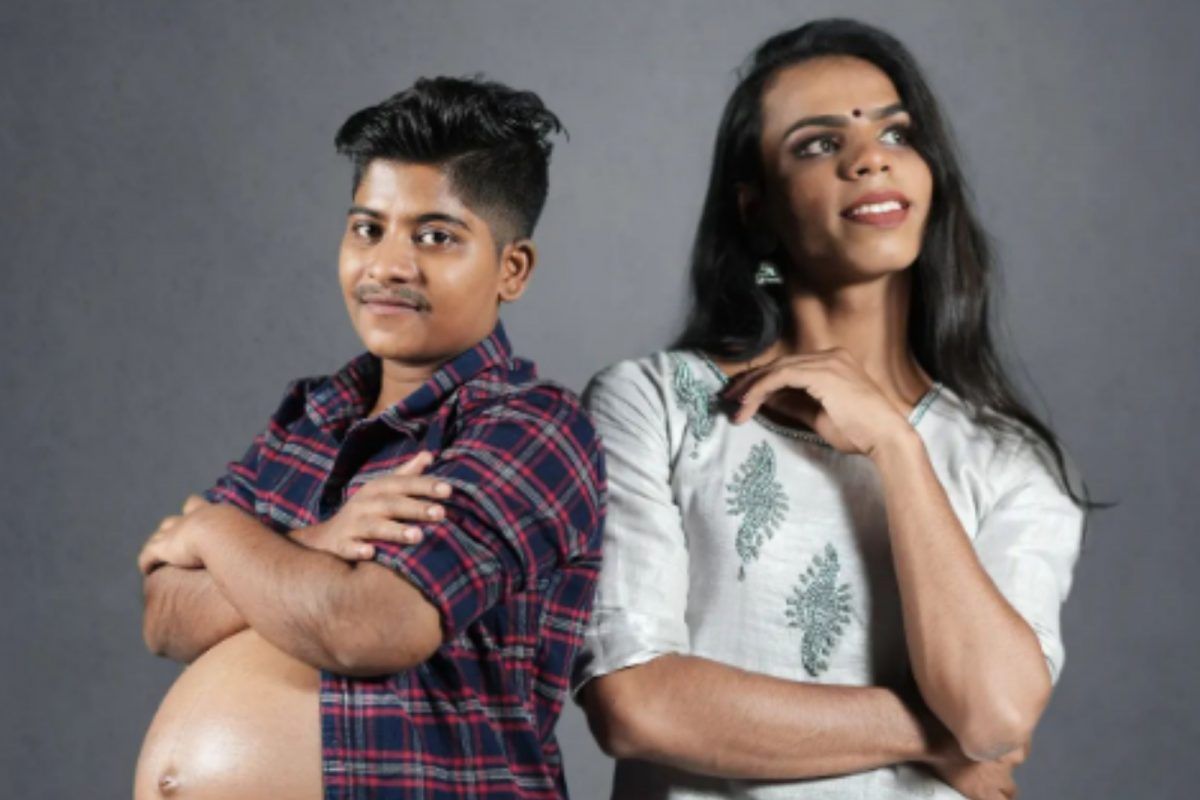 ट्रान्सकपल झाले आईबाबा.