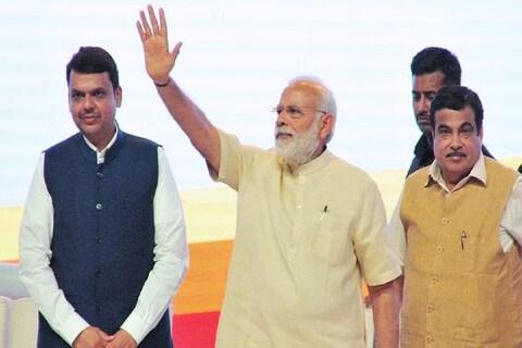 gadkari fadanavis modi