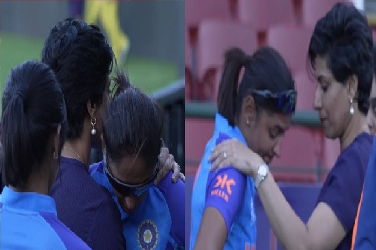 माजी कर्णधाराने केलं असं काही की ढसाढसा रडायला लागली हरमनप्रीत