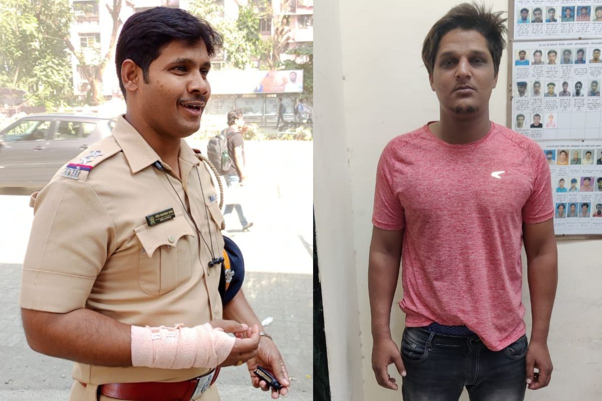 शेवटी स्वत:चा जीव धोक्यात घालून आरोपीला पकडलं, 5 पोलीस स्टेशनची टीम घेत होते शोध