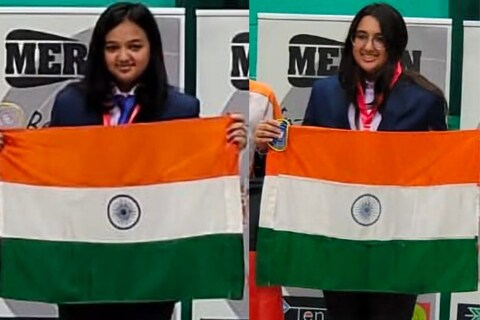 राष्ट्रवादी काँग्रेसचे नेते छगन भुजबळ यांच्या नातींनी वर्ल्ड इनडोअर आर्चरी चॅम्पियनशिप 2023 स्पर्धेत देशाला गोल्ड मेडल मिळवून दिले आहेत.