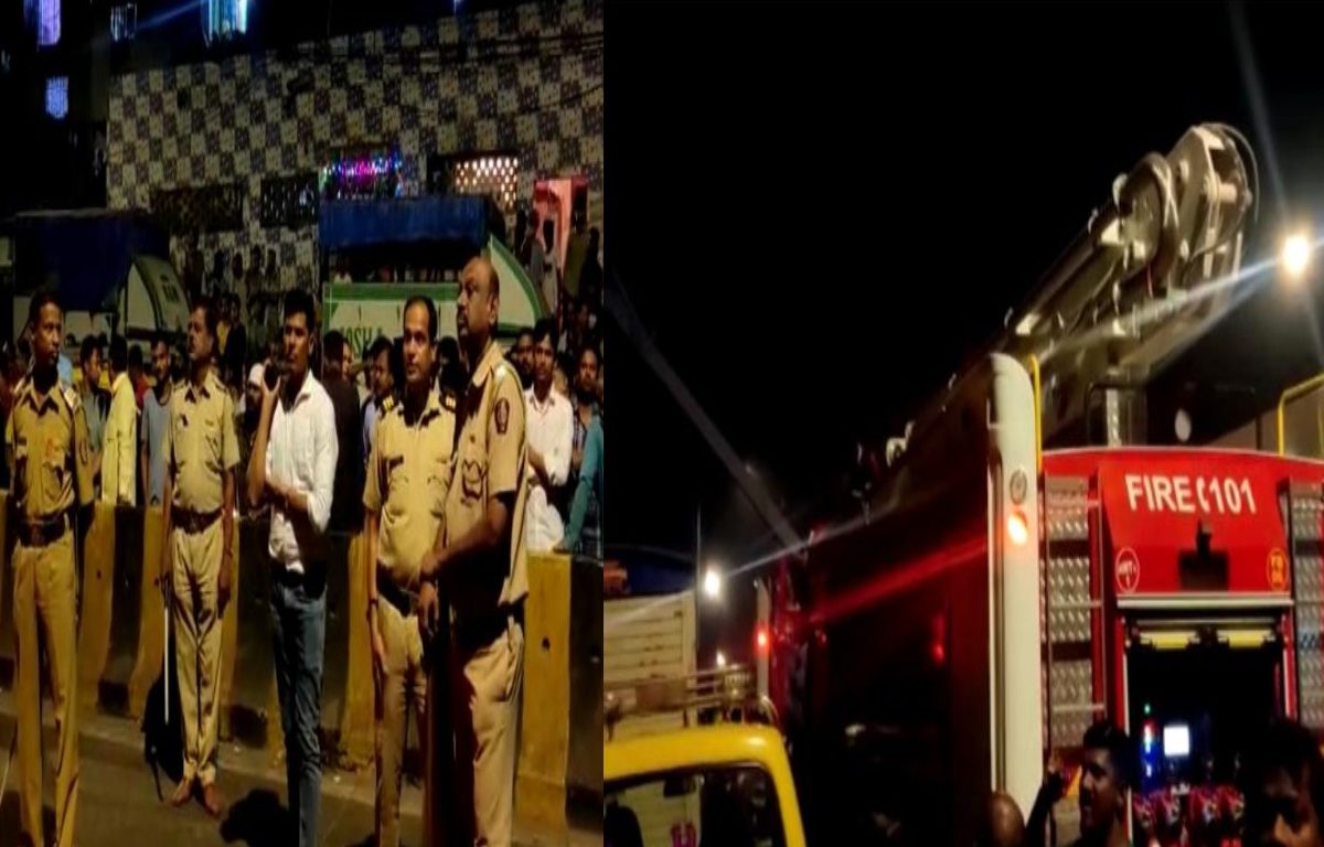Mumbai Dharavi Fire : लोक साखर झोपेत असताना मुंबईतल्या धारावीत झोपडपट्टीला भीषण आग, 25 घरे जळाली