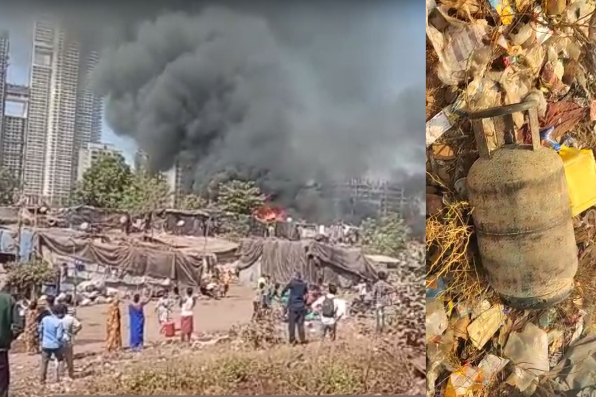 आगीत 10 ते 15 झोपडीधारक जखमी झाले आहेत. तर 50 पेक्षा अधिक झोपड्या जळून खाक झाल्या आहेत.