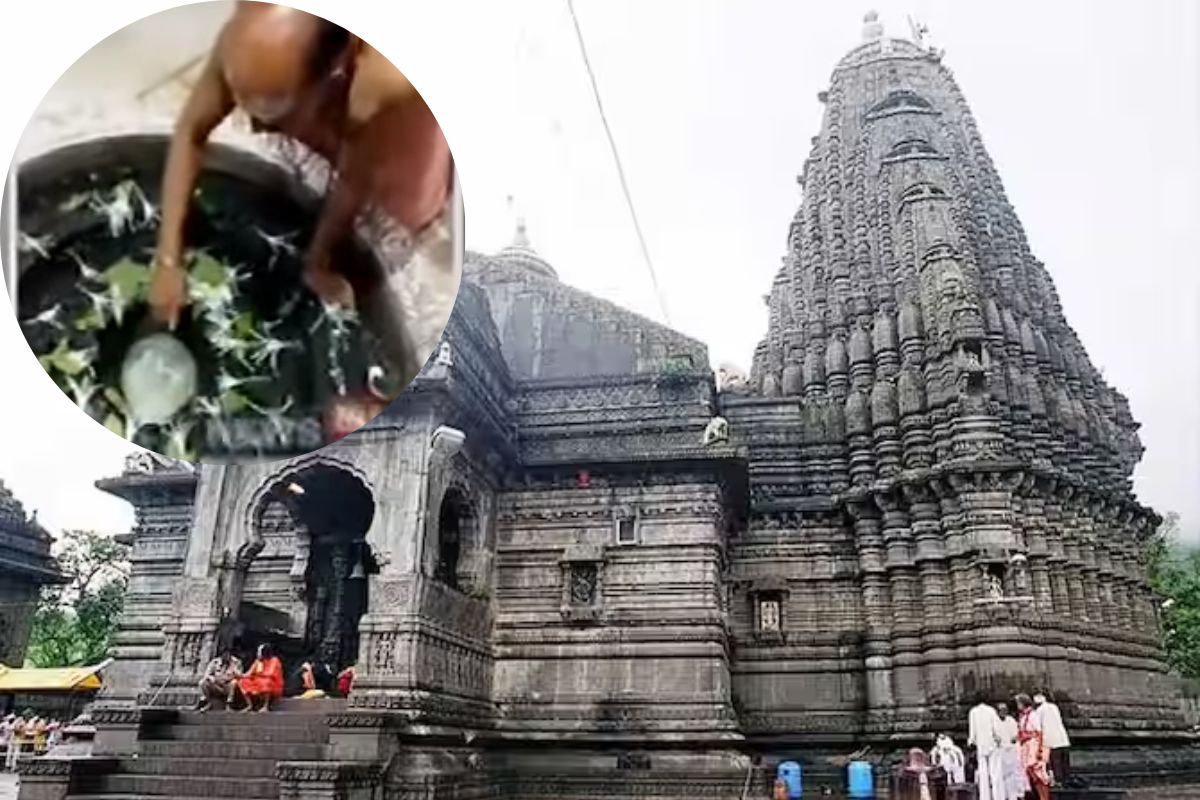मोठी बातमी! त्र्यंबकेश्वर मंदिरातील गर्भगृहातील शिव पिडींवरील बर्फाचा Video खोटा, पुजाऱ्यांनीच आखला डाव