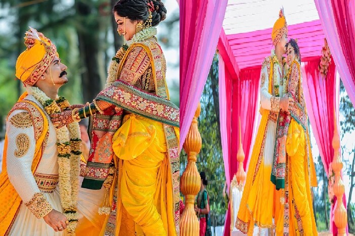 मराठीतील प्रसिद्ध अभिनेता अभिजित श्वेतचंद्रचा सेजल वरदेसोबत 23 फेब्रुवारीला विवाह सोहळा पार पडला. त्याच्या लग्नाचे फोटो सोशल मीडियावर सध्या चांगलेच व्हायरल होत आहेत. 