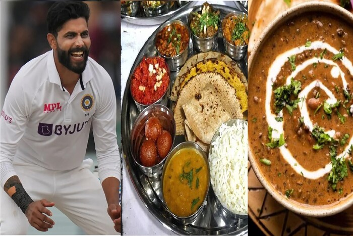 भारताचा अष्टपैलू खेळाडू रवींद्र जडेजा याला काठियावाडी जेवण तसेच पंजाबी दाल मखनी हे पदार्थ आवडतात. 