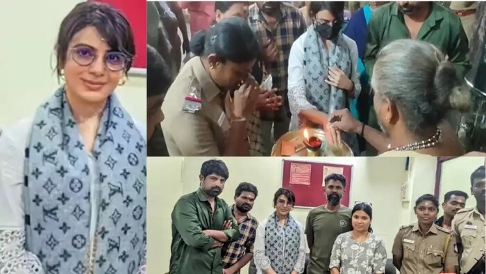  आजारपणातही समांथानं अनवाणी पायानं 600 पायऱ्या चढल्या. पायऱ्या चढताना प्रत्येक पायरीवर तिनं जळता कापूरही ठेवला.