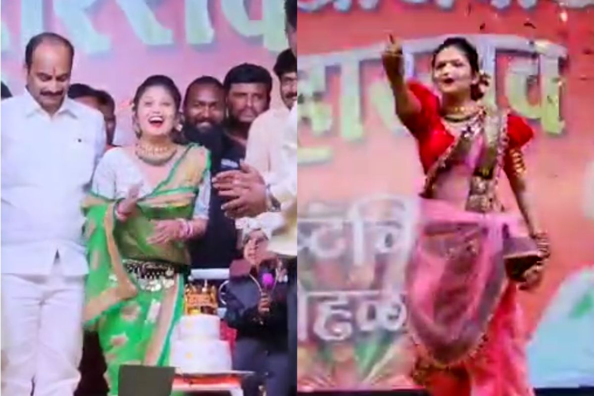 बड्डे लेकाचा अन् हवा केली बापाने, थेट गौतमीला बोलावलं, पोरगंही म्हणालं, सबसे कातील...VIDEO