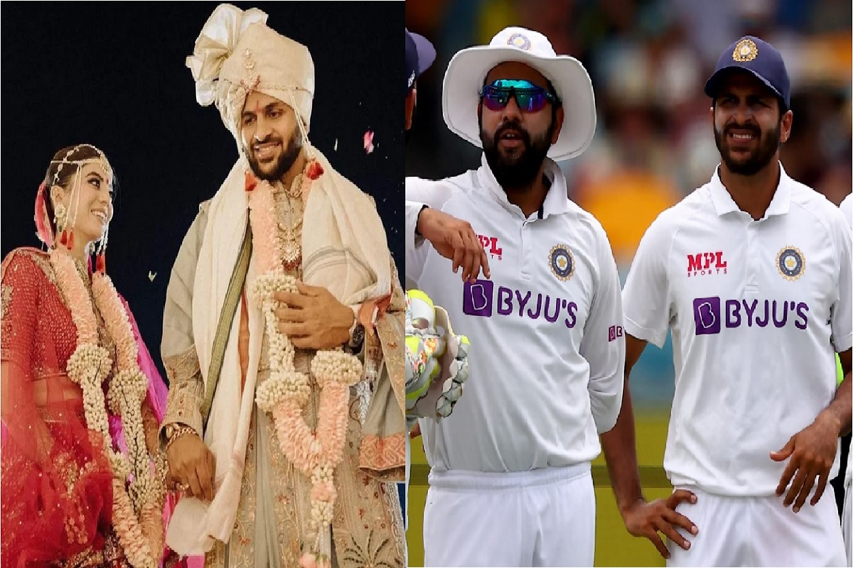 लग्नानंतर थेट मैदानात दिसणार शार्दूल? कर्णधार रोहित शर्माने दिले संकेत