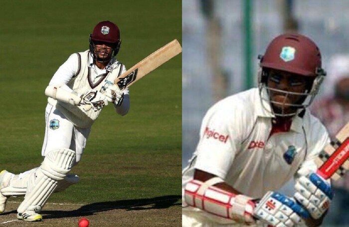 शिवनारायण आणि तेगनारायण या बापलेकांनी त्यांचं द्विशतक अनोख्या पद्धतीने पूर्ण केलं. शिवनारायण यांनी चौकार मारत तर तेगनारायणने षटकार मारत २०० धावा पूर्ण केल्या.