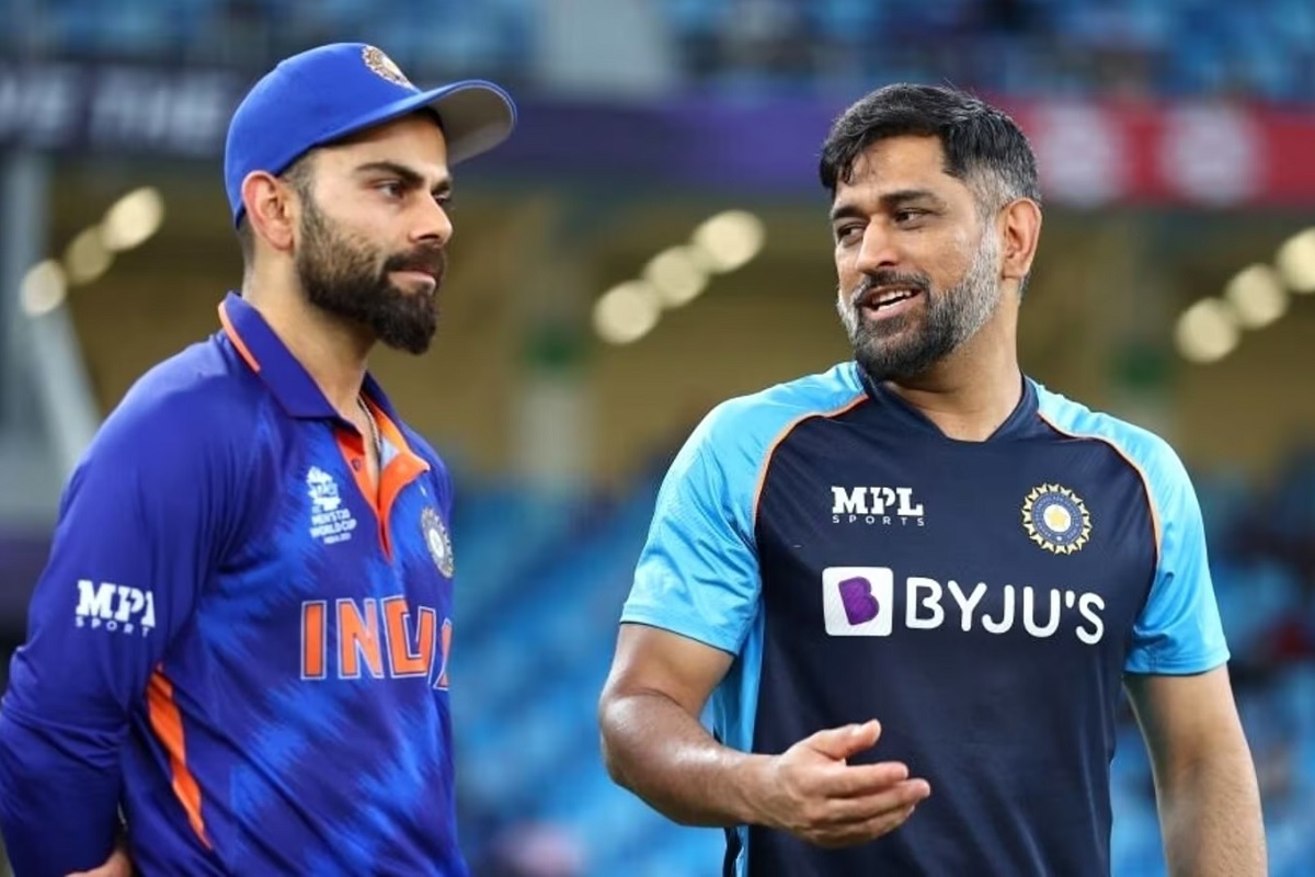 विराट कोहलीने पुन्हा धोनीबद्दल केलं मोठं वक्तव्य