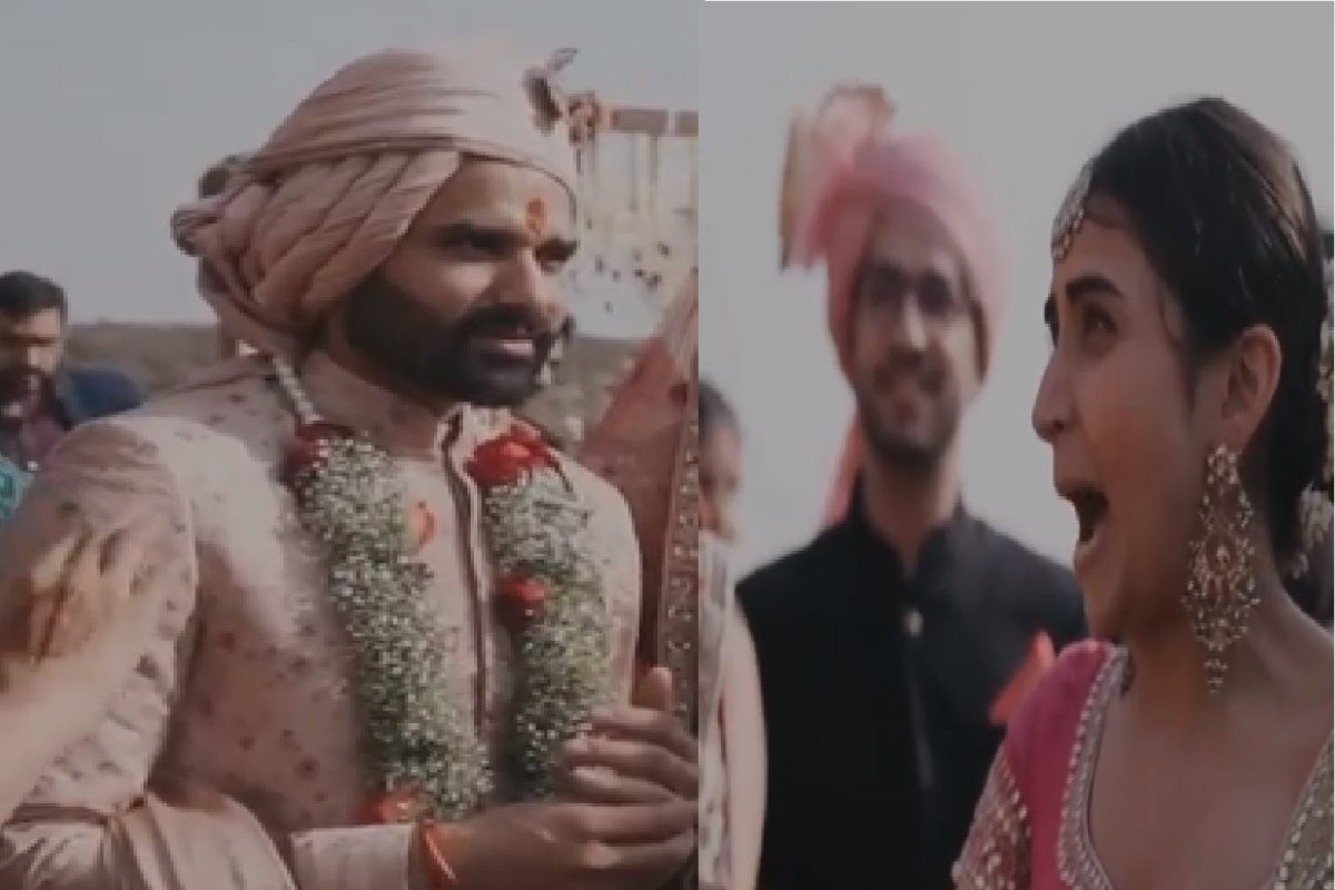 लग्नात भावोजी-मेहुणीत जुंपली.