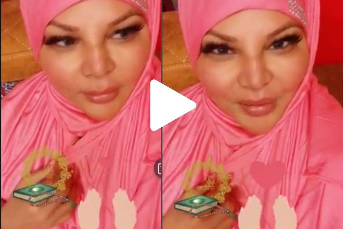 राखी सावंतने हिजाब घालून शेअर केला व्हिडीओ