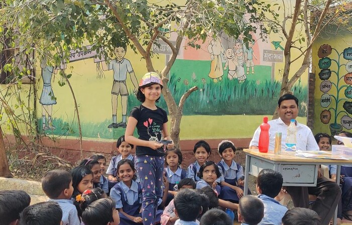  जिल्हा परिषदेच्या शाळा विद्यार्थी केंद्रीत शिक्षणासाठी नेहमीच प्रयत्नशील असतात.